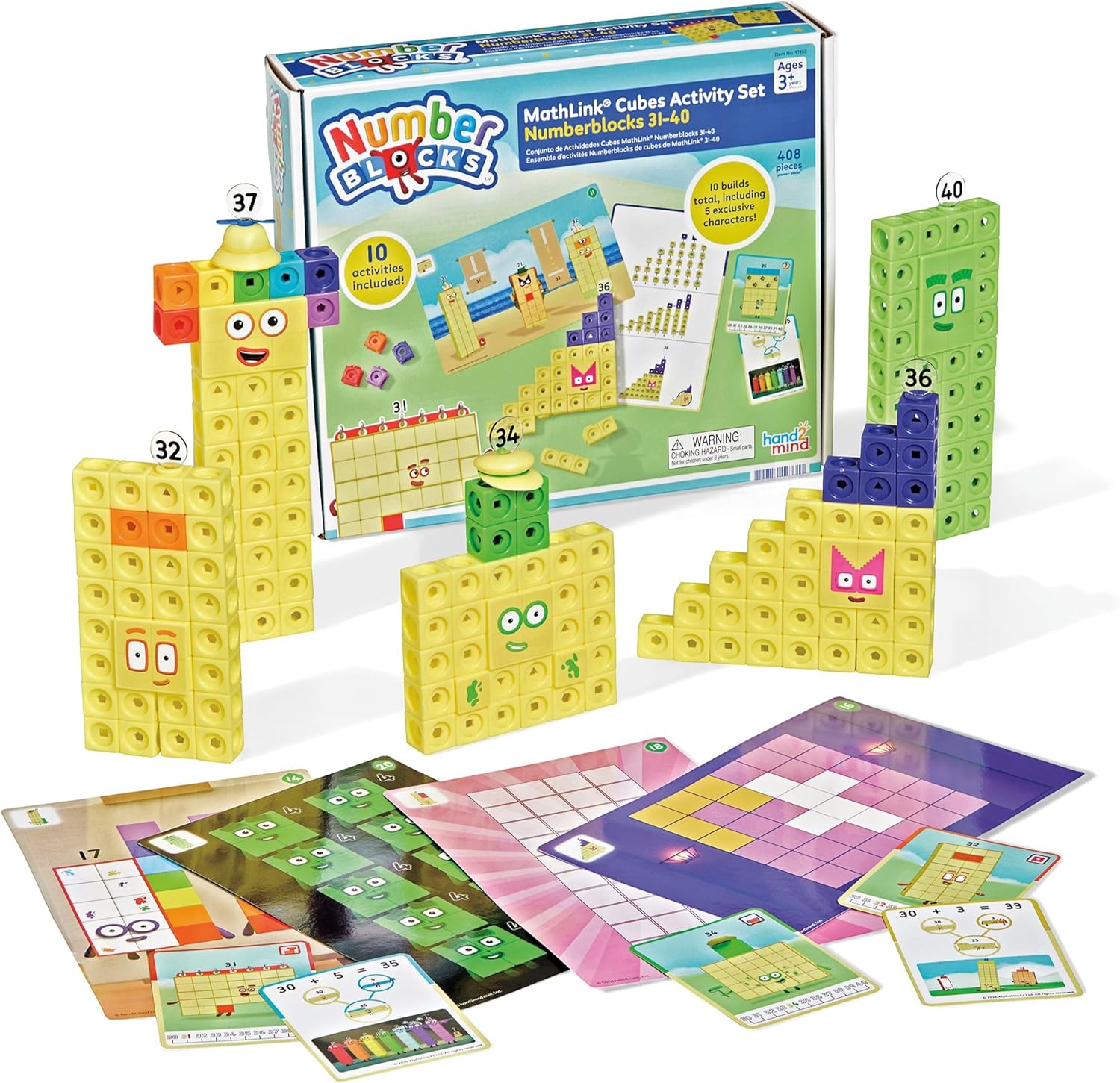 Numberblocks 31 al 40
